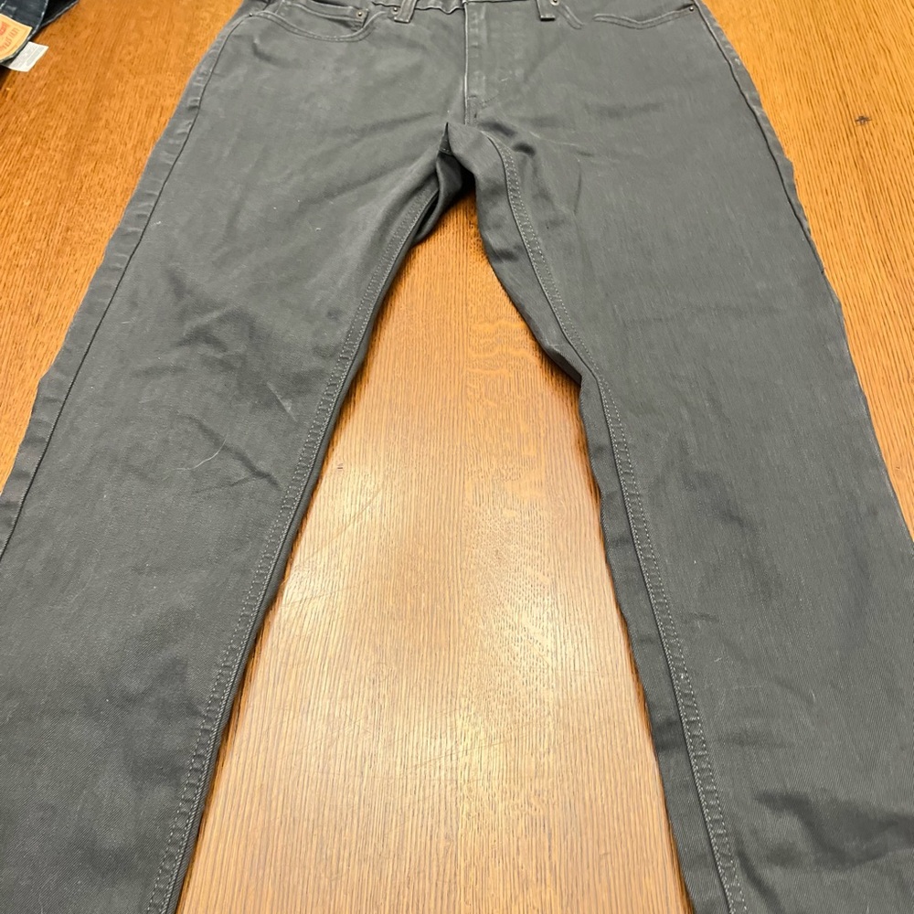 Gray Casual Levis Pants